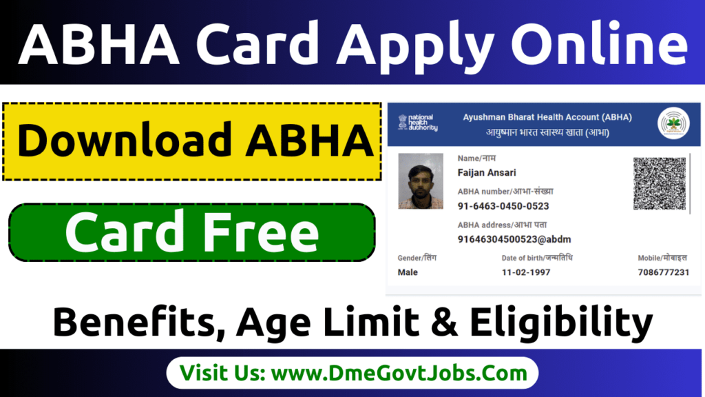 Abha Card Apply Online