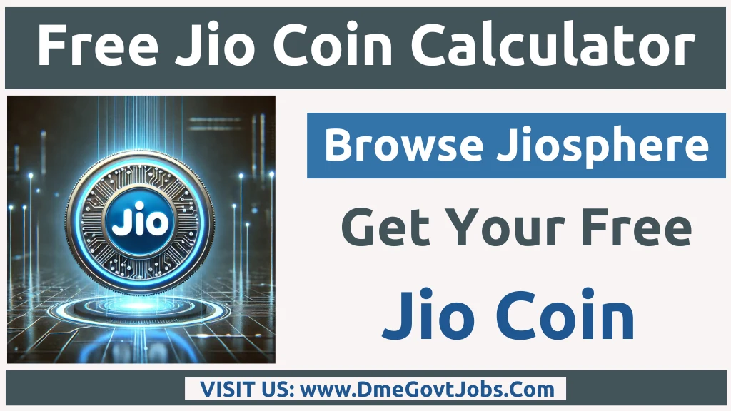Free Jio Coin Calculator
